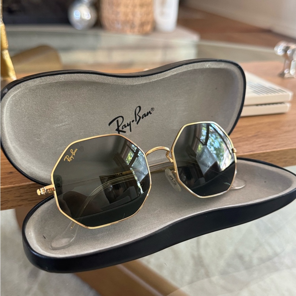 Ray-Ban Gold Frame OCTAGON 1972